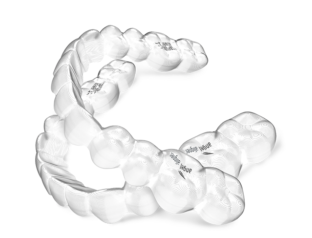 aparaty nakładkowe przezroczyste