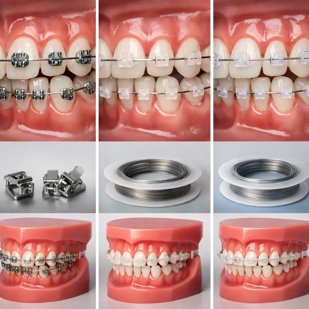Aparat metalowy, ceramiczny czy szafirowy – porównanie rozwiązań